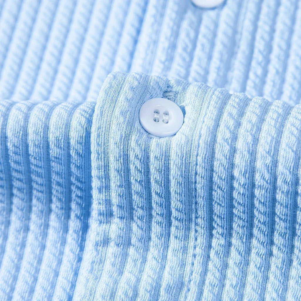 Ribbed T-Shirt for Men - RL Style & Comfort