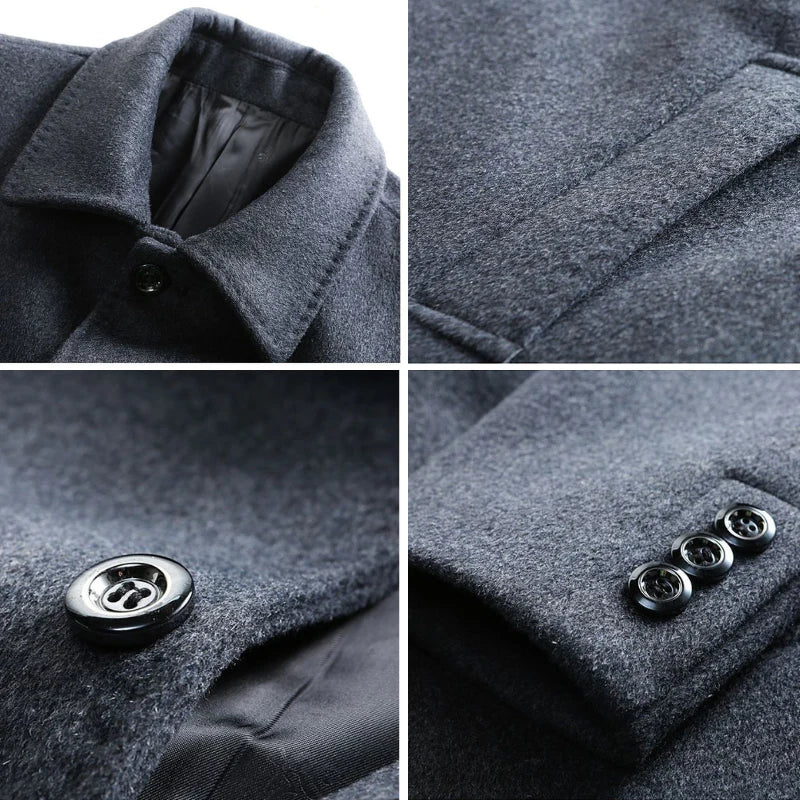Adrian Wool Overcoat